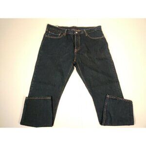 VTG Y2K Levi Strauss 501CT Red Line Button Fly Men's Jeans Dark Wash 36/29